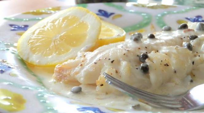 reteta zilei cod cu sos alb la cuptor