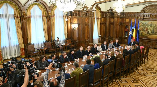 consultari la cotroceni cu organizatiile lui soros