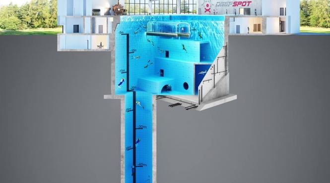 foto polonia construieste cea mai adanca piscina din lume