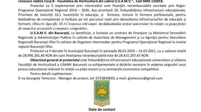comunicat de presa