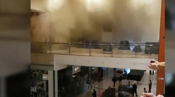 alerta in capitala incendiu intr un mall din sectorul 6