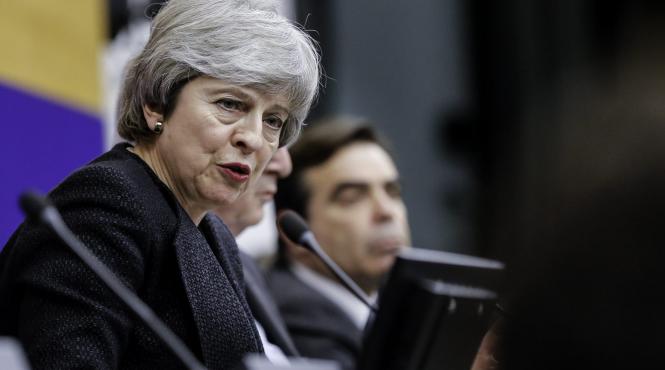 brexit theresa may va cere parlamentarilor un vot asupra unui nou referendum si sprijin transpartinic pentru acord