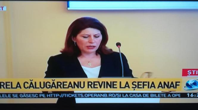 cine este mirela calugareanu noua sefa anaf