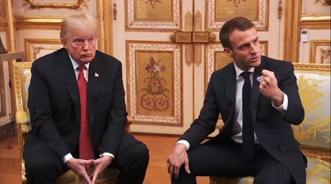trump si macron obiective comune privind iranul