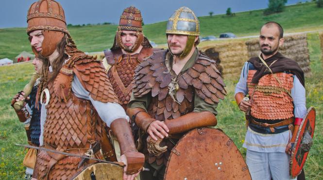 lupte intre daci si romani la dac fest din hunedoara