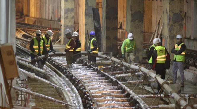 sindicalistii din metrorex suntem sceptici ca bucurestenii vor circula in acest an pe magistrala eroilor drumul taberei