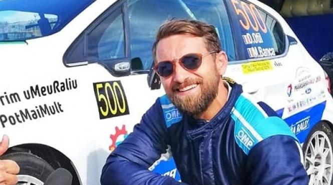 dani otil implicat intr un accident cu masina de raliu la total transilvania rally