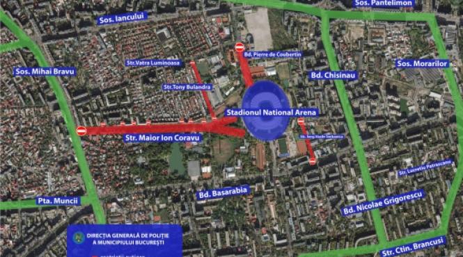 fcsb dinamo peste 170 de politisti asigura ordinea la meci au fost impuse restrictii de circulatie