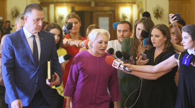 viorica dancila presedintele iohannis sa si asume guvernarea