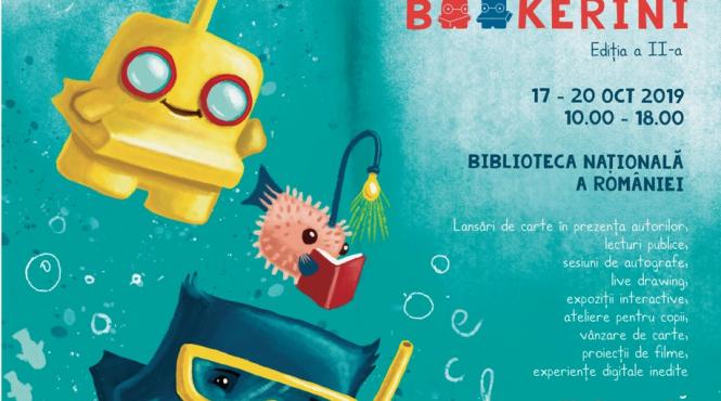 incepe a doua editie a targului international de carte pentru copii bookerini