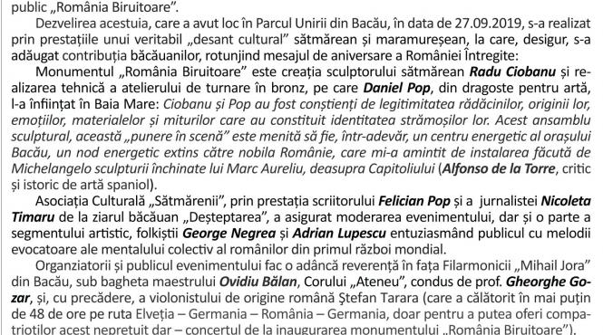 vitejii romaniei biruitoare judetul bacau in razboiul intregirii nationale