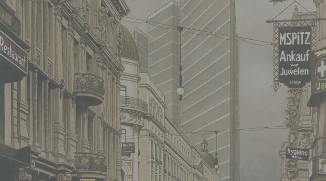 mies un arhitect vizionar expozitie de benzi desenate