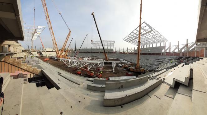 viitorul stadion steaua vizitat de premier