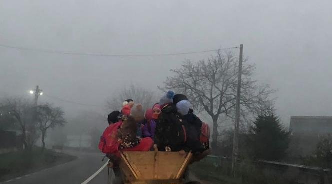 noul microbuz scolar din odobesti