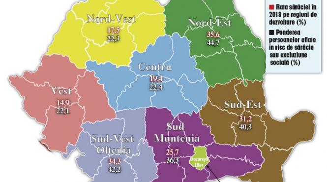 1 din 5 romani care merg la munca este sarac cu salariu