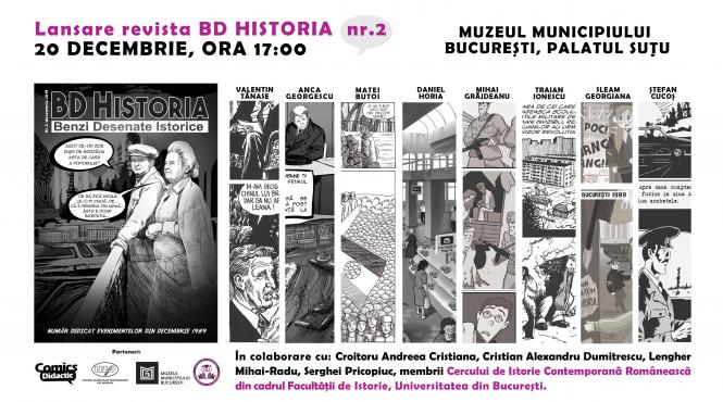 revista bd historia benzi desenate istorice dedica un numar evenimentelor din decembrie 1989