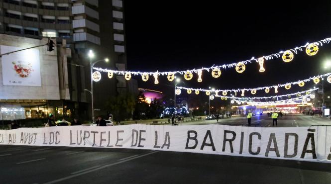 galerie foto baricada de la intercontinental reconstruita simbolic