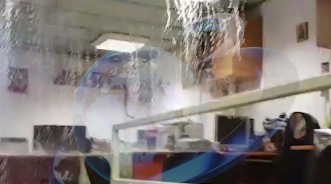 statie de metrou inundata dupa o avarie radet