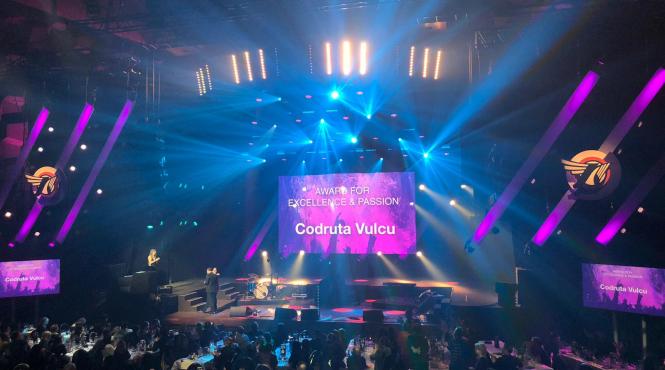 premiera pentru romania o romanca desemnata castigatoarea categoriei the award for excellence and passion de catre european festival awards