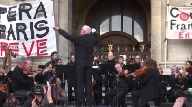 opera din paris si a reluat reprezentatiile dupa o greva istorica
