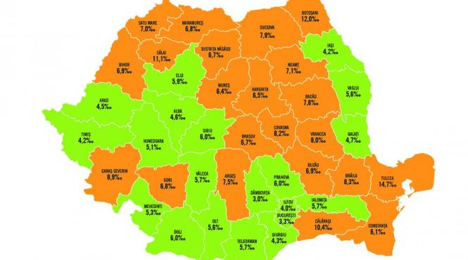 tulcea judetul in care mor cei mai multi bebelusi 15 din 1 000