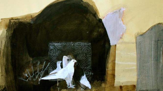expozitie de pictura felicia ionescu inaripatele cantatoare