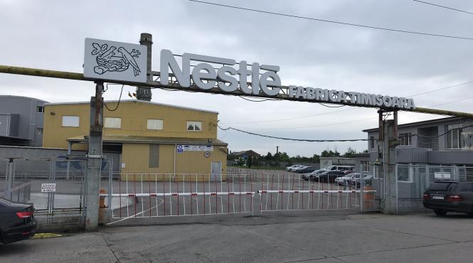fabrica nestle din timisoara scoasa la vanzare