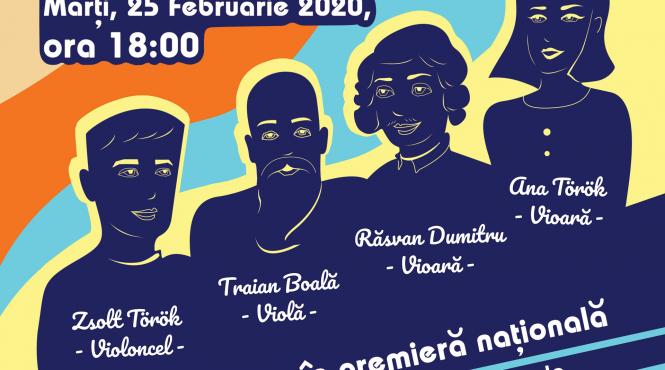 fantezie si culori sonore cu cvartetul arcadia la palatul tinerimea romana