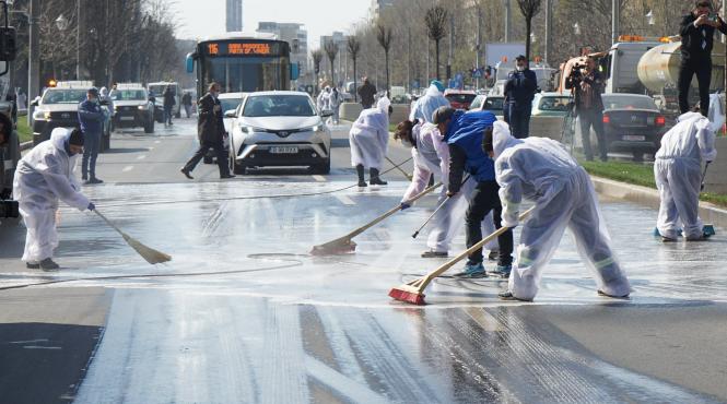 galerie foto cum se face dezinfectia in sectorul 4