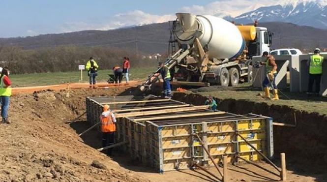 prima betonare pe tronsonul de autostrada sibiu boita parte a autostrazii sibiu pitesti