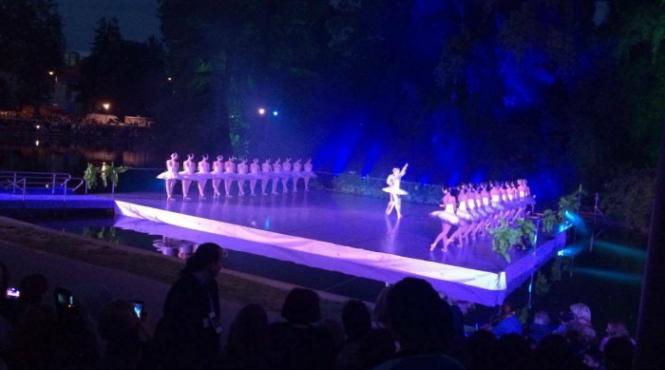 lacul lebedelor magie in aer liber transmisie online marti 7 aprilie 2020