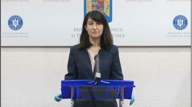 violeta alexandru declaratie de presa la ministerul muncii