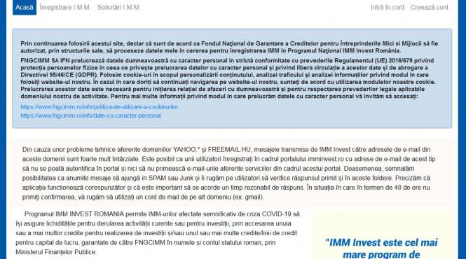 fondul de garantare a procesat peste 47 000 de solicitari din partea imm in aplicatia imminvest ro