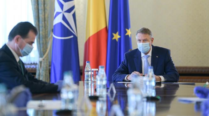 o noua sedinta la palatul cotroceni pe tema masurilor privind gestionarea epidemiei de covid 19