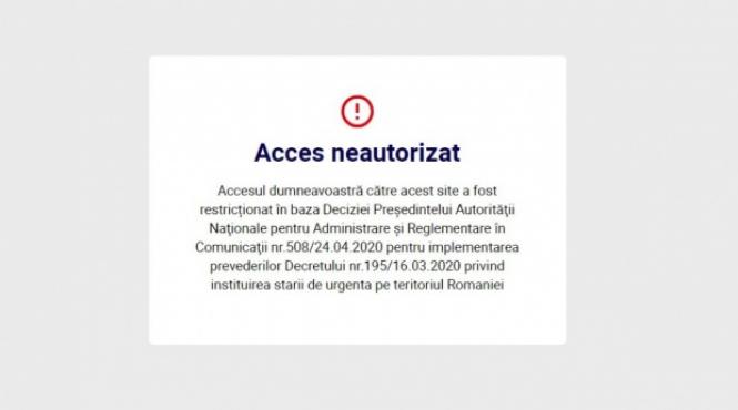 desfiintare cenzurii stirilor false coronavirus
