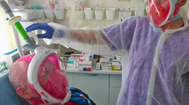 mastile de snorkeling transformate in scut impotriva covid 19