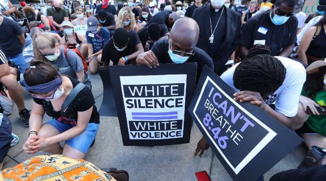 black lives matter statuie a unui general sudist doborata la washington