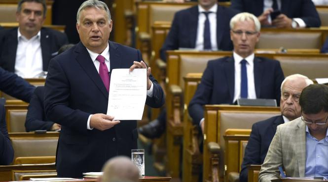 viktor orban din nou contra ue