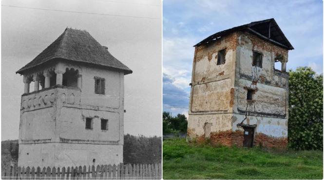 voluntarii consolideaza o cula veche de 200 de ani