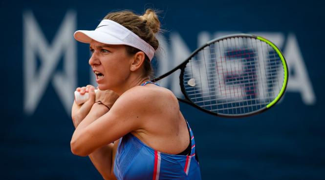 simona halep eliminata la dublu la praga