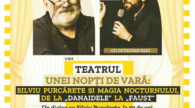 silviu purcarete la 70 de ani o intalnire eveniment cu celebrul regizor roman la anotimpurile dialogului despre teatru cu octavian saiu transmisa de la teatrelli in varianta online