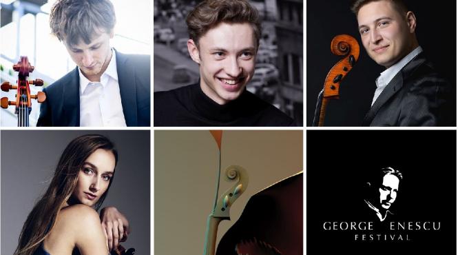7 violoncelisti din 6 tari s au calificat in semifinala de violoncel de la concursul enescu 2020 cel mai tanar are 14 ani este o premiera in istoria concursului enescu ca un muzician sa ajunga la aceasta varsta in semifinala