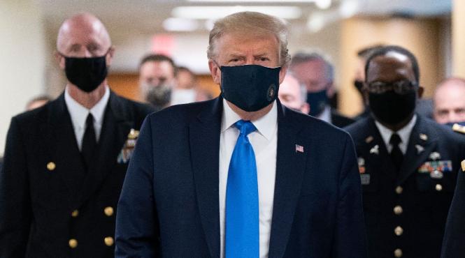 presedintele donald trump internat la centrul medical militar national walter reed