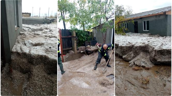 vreme severa in judetele constanta si tulcea grindina a afectat mai multe locuinte si masini din palazu mic si mamaia nord navodari