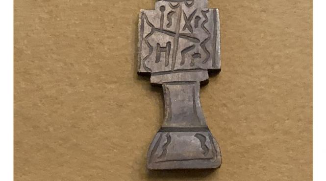 obiectul lunii noiembrie la muzeul dr nicolae minovici pristolnicul datat 1937