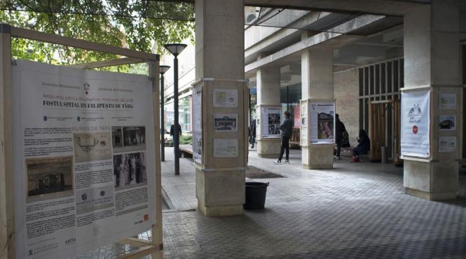 expozitie despre salvarea unui spital istoric