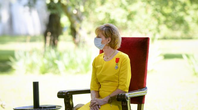 majestatea sa margareta cuvinte de lauda pentru voluntarii crucii rosii