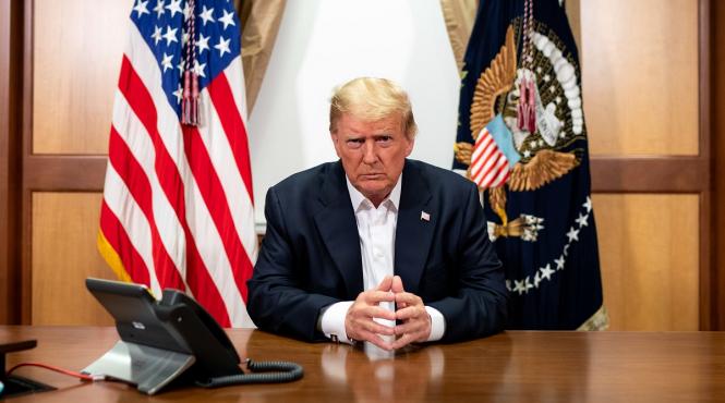 trump a incercat sa dea un mesaj pe twitter dar toate postarile sale au fost sterse