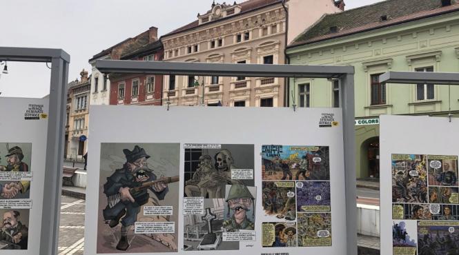 sibiu prima destinatie din itinerariul expozitiei eroii care au facut istorie