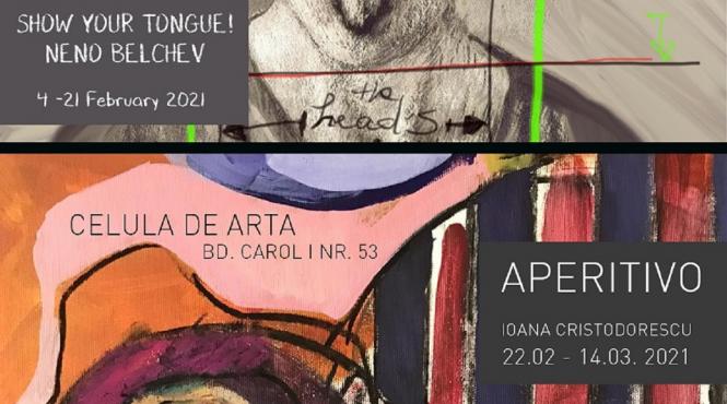 galeria neconventionala celula de arta aduce doua expozitii in bucuresti in luna februarie